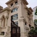 江门 黄金麻花岗岩别墅外墙干挂效果展示