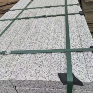 江门 白麻花岗岩直行盲道石，盲条，地铺石