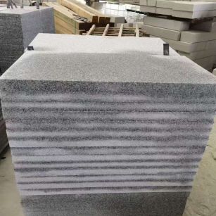 江门 芝麻白5公分火烧地铺成品，900*400，规格可定制