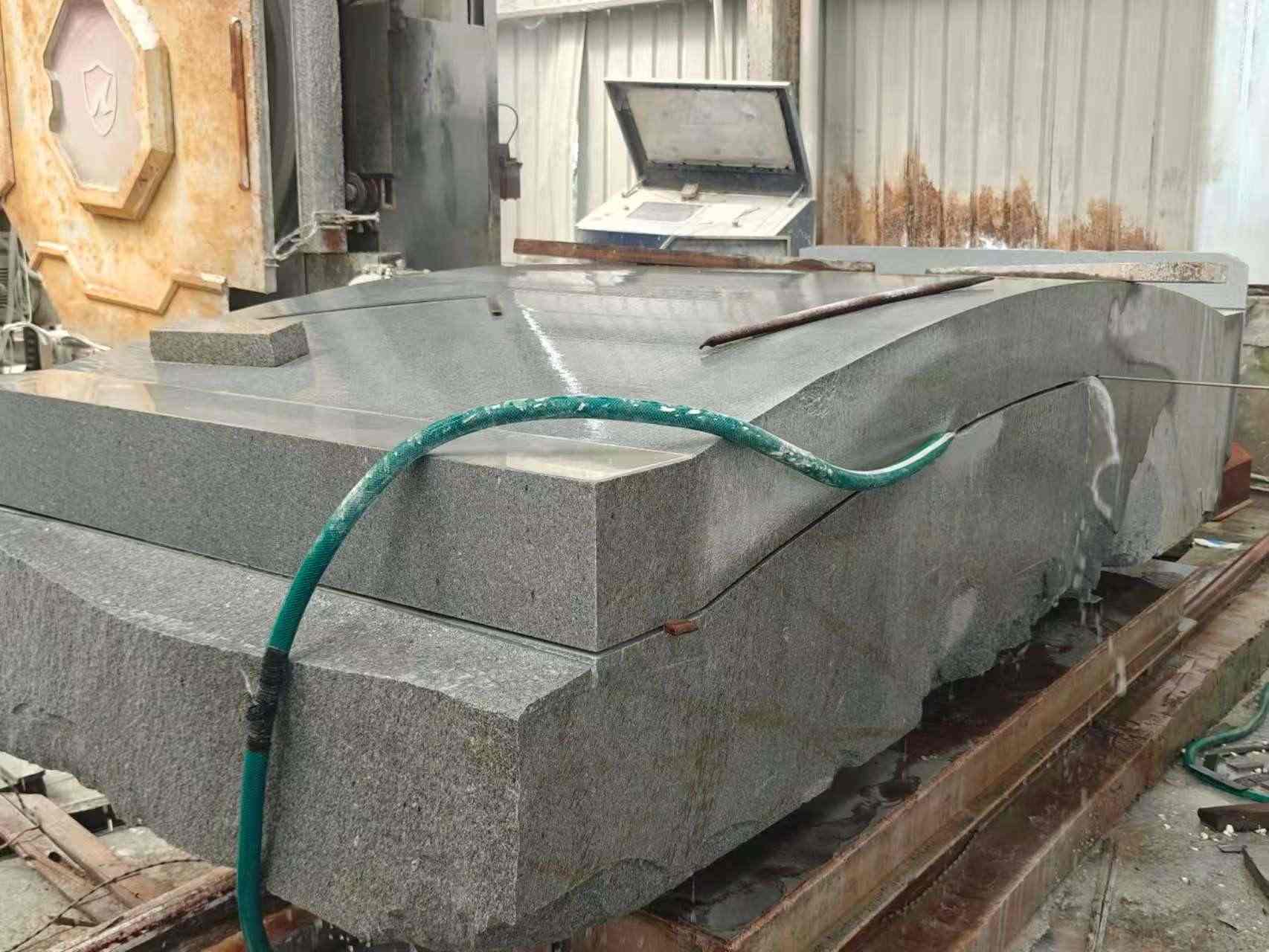 江门 芝麻灰异型加工-拱桥