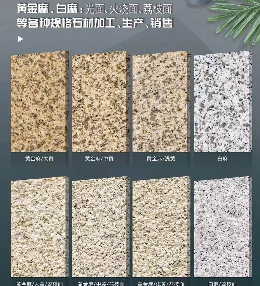 江门 黄金麻白麻样品展示