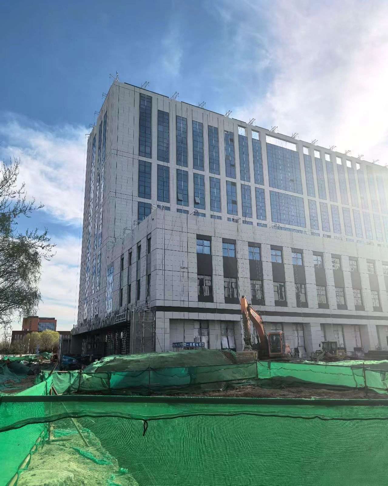 江门 白麻花岗岩石材外墙干挂