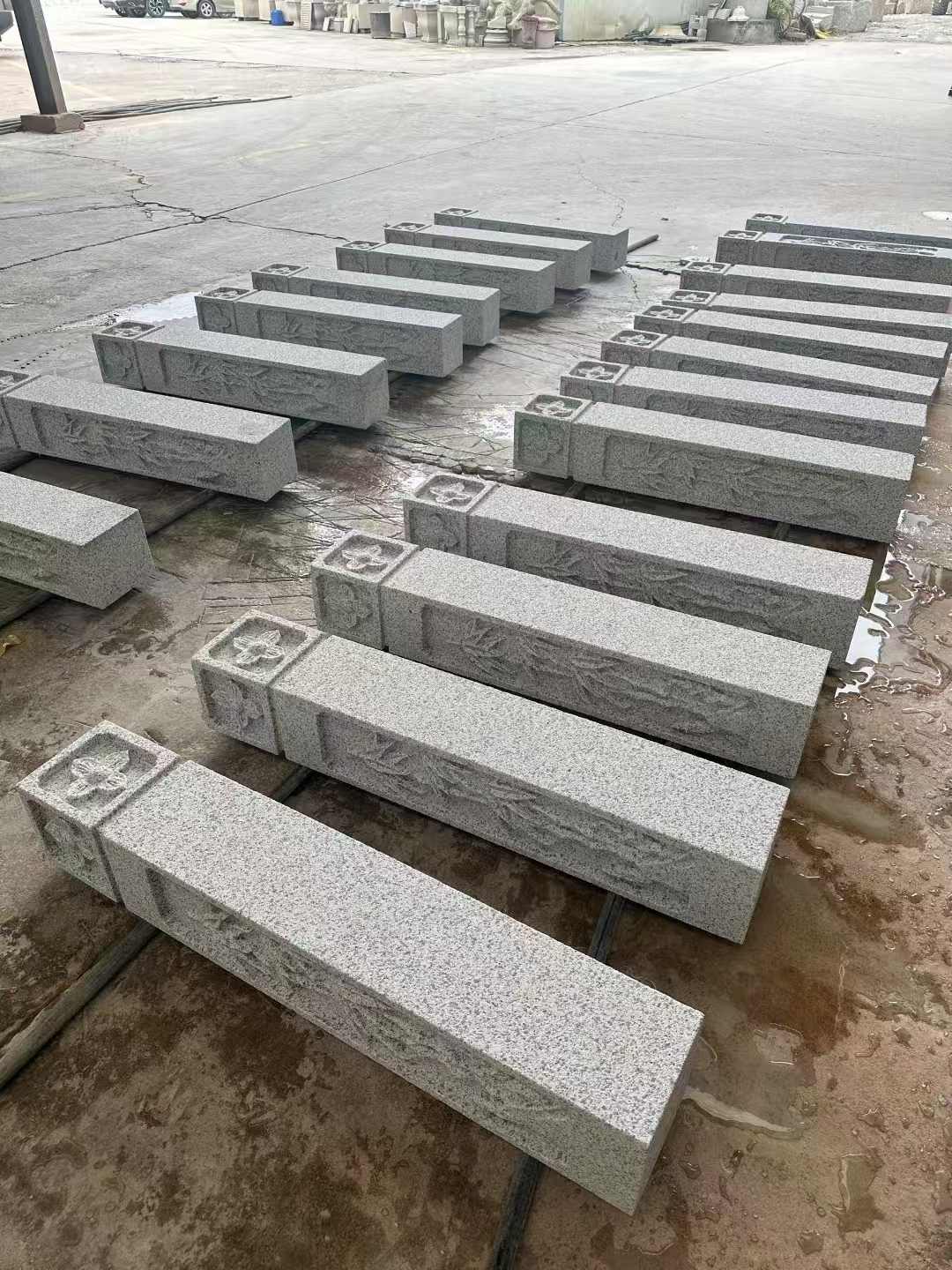 江门 白麻方柱雕花防水